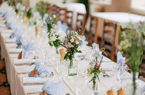 wedding table