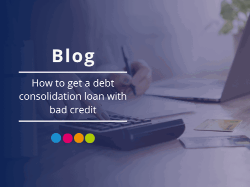 debt consolidation loan with bad credit