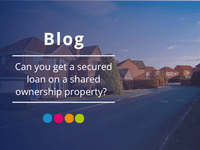 secured loan shared ownership